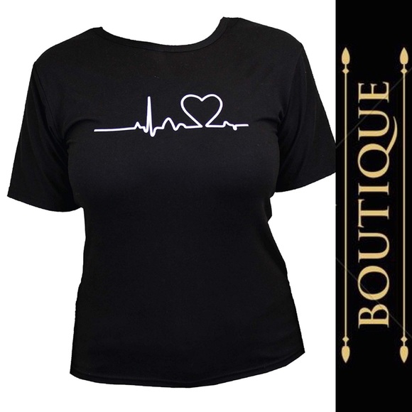 Love Heartbeat Graphic Tee - Picture 5 of 8